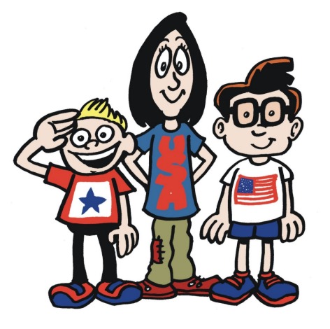 patriotic kids